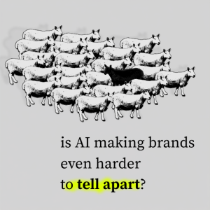 Is AI making brands even harder to tell apart?